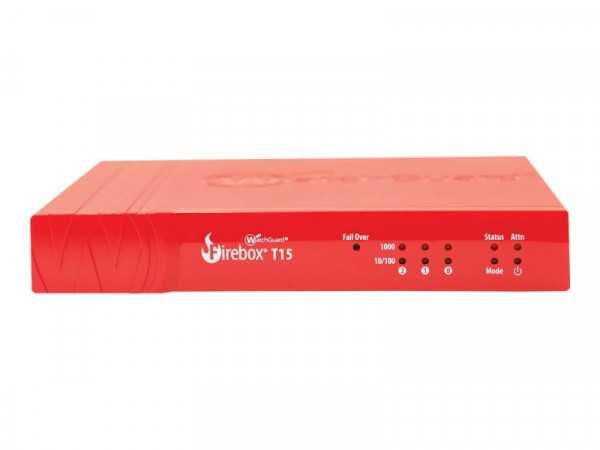 WatchGuard Firebox T15 with 3-yr Basic Security Suite (WW)